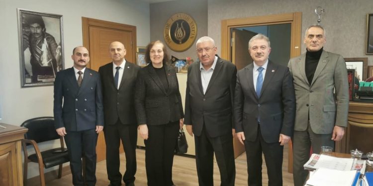 MHP Zonguldak İl başlığından Genel Merkeze ziyaret.