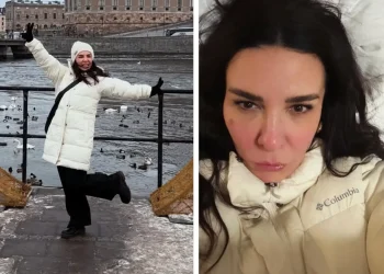 Ünlü şarkıcı Fatma Turgut’un yüzü soğuktan bu hale geldi