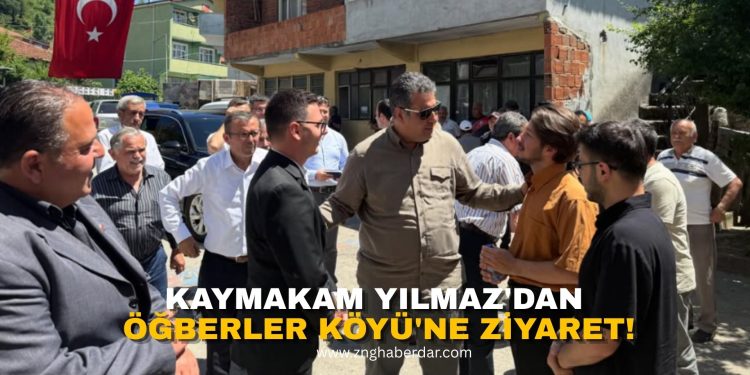 KAYMAKAM YILMAZ KÖYÜN NABZINI TUTTU!