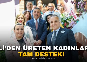 KADIN GİRİŞİMCİLİĞİNE GÜÇLÜ DESTEK!