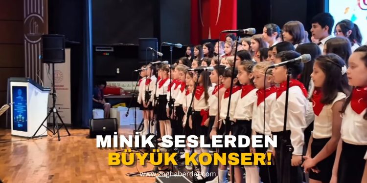 MİNİK SESLERDEN BÜYÜK KONSER!