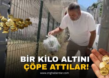 Bursa’da 1 Kilogram Altın Çöpe Gitti!