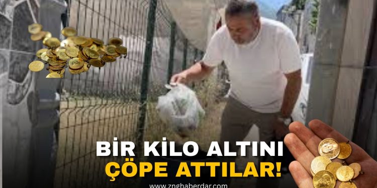 Bursa’da 1 Kilogram Altın Çöpe Gitti!