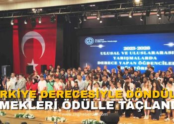 Türkiye Derecesiyle Döndüler, Emekleri Ödülle Taçlandı!