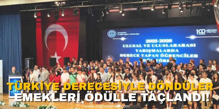 Türkiye Derecesiyle Döndüler, Emekleri Ödülle Taçlandı!