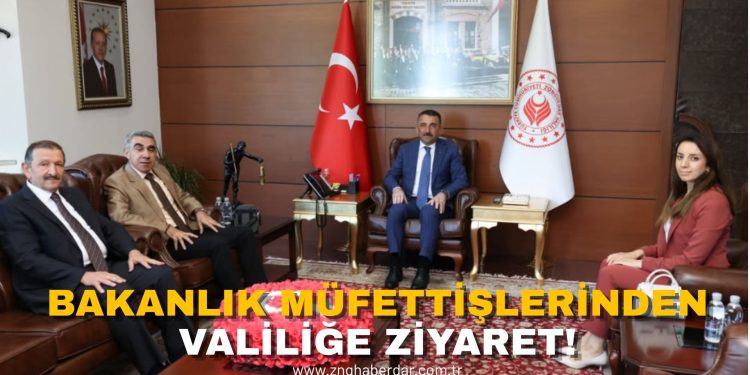 VALİ HACIBEKTAŞOĞLU, BAKANLIK MÜFETTİŞLERİNİ AĞIRLADI!