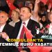 ZONGULDAK’TA 15 TEMMUZ GECESİNDE DUYGU SELİ: MADENCİLER SÖYLEDİ, SELALAR YÜKSELDİ!
