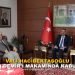 VALİ HACIBEKTAŞOĞLU, OSMAN DEMİR’İ MAKAMINDA KABUL ETTİ!