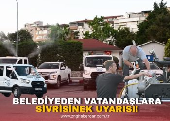 KDZ. EREĞLİ BELEDİYESİ ZARARLI VEKTÖRLERE KARŞI MÜCADELESİNİ SÜRDÜRÜYOR!