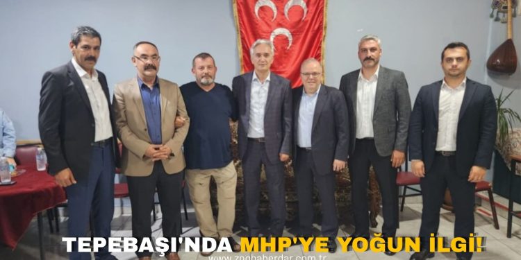 TEPEBAŞI’NDA MHP’YE YOĞUN İLGİ!