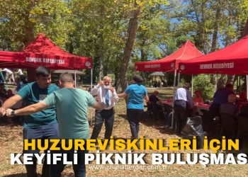 HUZUREVİSKİNLERİ İÇİN KEYİFLİ PİKNİK BULUŞMASI!