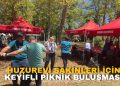 HUZUREVİ SAKİNLERİ İÇİN KEYİFLİ PİKNİK BULUŞMASI!