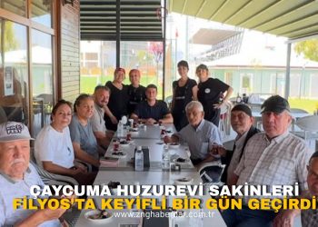 ÇAYCUMA HUZUREVİ SAKİNLERİ FİLYOS’TA KEYİFLİ BİR GÜN GEÇİRDİ!