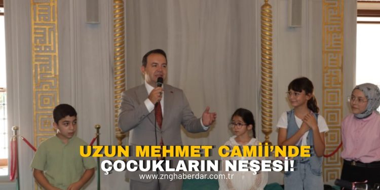 UZUN MEHMET CAMİİ’NDE ÇOCUKLARIN NEŞESİ!