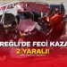 KEPEZ’DE İKİ MOTOSİKLET ÇARPIŞTI: 2 YARALI!