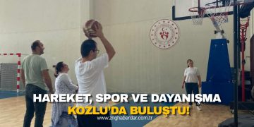 HAREKET, SPOR VE DAYANIŞMA KOZLU’DA BULUŞTU!