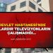 ZONGULDAK ATATÜRK DEVLET HASTANESİ’NDE TELEVİZYON İDDİASI: “AYLARDIR ÇALIŞMIYOR”