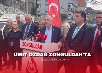ÜMİT ÖZDAĞ ZONGULDAK’TA KONUŞTU: “AKP BU İKTİDARI YÖNETEMİYOR”