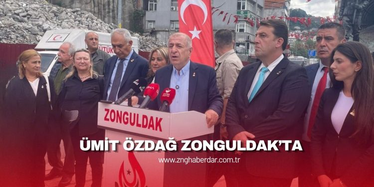 ÜMİT ÖZDAĞ ZONGULDAK’TA KONUŞTU: “AKP BU İKTİDARI YÖNETEMİYOR”