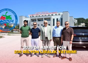 BAŞKAN POSBIYIK ÖREN’DE SAHADA! ASFALT ÇALIŞMALARINI YERİNDE İNCELEDİ!