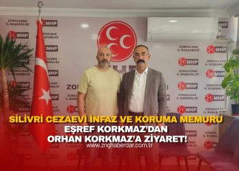 SİLİVRİ CEZAEVİ İNFAZ VE KORUMA MEMURU EŞREF KORKMAZ’DAN ORHAN KORKMAZ’A ZİYARET
