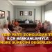 YENİ PARTİ ZONGULDAK’TA İLÇE BAŞKANLARIYLA KONGRE SÜRECİNİ DEĞERLENDİRDİ
