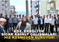 KDZ. EREĞLİ’DE SICAK ASFALT ÇALIŞMALARI HIZ KESMEDEN SÜRÜYOR!