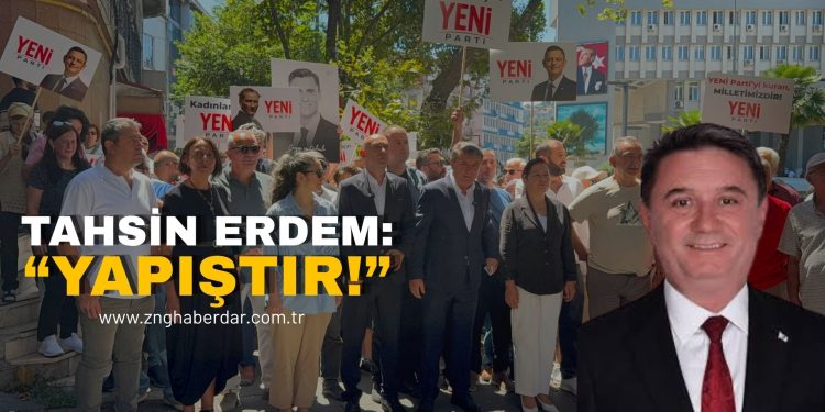 TAHSİN ERDEM “YAPIŞTIR!”