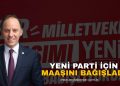 DENİZ YAVUZYILMAZ’DAN YENİ PARTİ’YE MAAŞ DESTEĞİ!