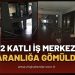 12 KATLI İŞ MERKEZİ KARANLIĞA GÖMÜLDÜ!