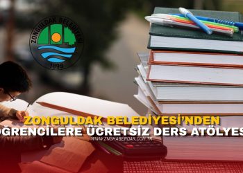 ZONGULDAK BELEDİYESİ’NDEN ÖĞRENCİLERE ÜCRETSİZ DERS ATÖLYESİ