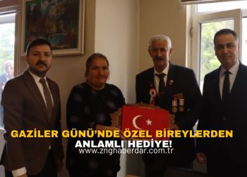 GAZİLER GÜNÜ’NDE ÖZEL BİREYLERDEN ANLAMLI HEDİYE