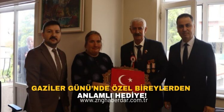 GAZİLER GÜNÜ’NDE ÖZEL BİREYLERDEN ANLAMLI HEDİYE