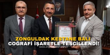 ZONGULDAK KESTANE BALI COĞRAFİ İŞARETLE TESCİLLENDİ