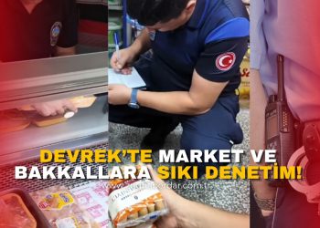 DEVREK’TE MARKET VE BAKKALLARA SIKI DENETİM! SON KULLANMA TARİHİ GEÇMİŞ ÜRÜNLERE İŞLEM
