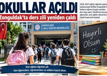 Zonguldak’ta Ders Zili Yeniden Çaldı