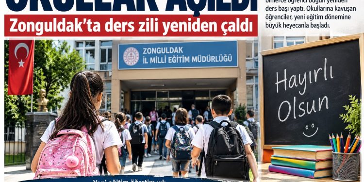 Zonguldak’ta Ders Zili Yeniden Çaldı