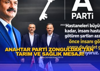 ANAHTAR PARTİ ZONGULDAK’TAN TARIM VE SAĞLIK MESAJI: “ATA TOHUMU DEĞİL, ATA ÜRETİM DÜZENİ”