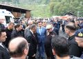 Vali Osman Hacıbektaşoğlu maden kazasının yaşandığı olay yerinde